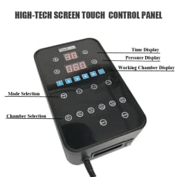 Leg Massager Air Compression 6 Chamber System Whole Body Massager Foot Pump Recovery Boots Foot Leg Massage Machine AirWrap