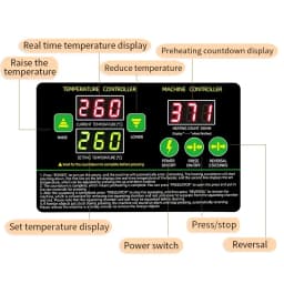 DIVEDEER T2S New Large-Screen Temperature-Regulating Automatic Home Intelligent Oil Press Commercial Cold And Hot Oil