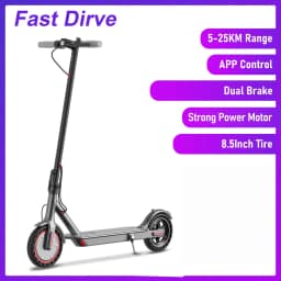 2026 New AOVOPRO Double Lighting Electric Scooter 8.5 Inch Tire Smart Escooter Top Speed 36V Battery Electric Scooter for Adults
