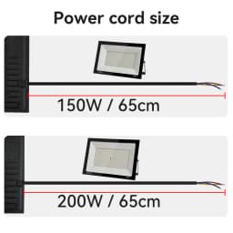 LED Floodlight 100W 150W 200W Waterproof Floodlight Outdoor Light Garden Square Light Garage Lights Street Light