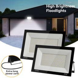 LED Floodlight 100W 150W 200W Waterproof Floodlight Outdoor Light Garden Square Light Garage Lights Street Light