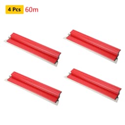 1/2/4Pcs 60cm Skimming Blade Stainless Steel Drywall Smoothing Spatula for Large Working Area Wall Decoration Construction Tool