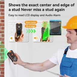 NOYAFA Wall Scanner NF-513 Metal Detector High Sensitivity Wall Finder Electric Box Finder Find Metal Wood Studs AC Voltage