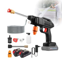 1500W 50BAR Cordless High Pressure Cleaner Washer Spray Water Gun Garden Cleaning Machine Power Tool for Makita 18V Battery