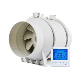 Exhaust Fan, High-Quality Rotor Motor with Aluminum Casing, Low Noise (29/31/33 dB), Efficient Ventilation, Adjustable Speeds