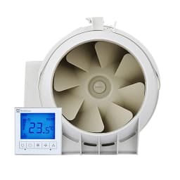 Exhaust Fan, High-Quality Rotor Motor with Aluminum Casing, Low Noise (29/31/33 dB), Efficient Ventilation, Adjustable Speeds