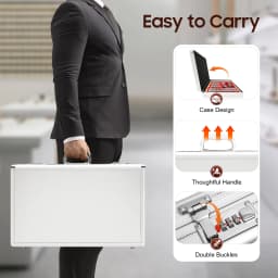 Professional Trial Lens Set with 266 Lenses, Sturdy Glass and Metal Frames, High-Quality Velvet Case, Easy Assembly and Safe