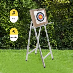 Folding Target Stand for Training Heavy Duty Targets Holder Practice Retractable Targets Holder