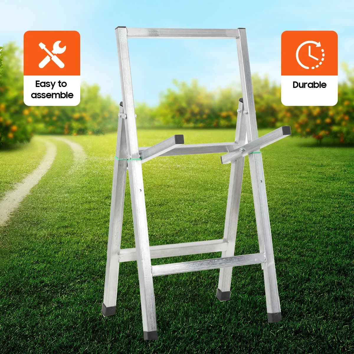Folding Target Stand for Training Heavy Duty Targets Holder Practice Retractable Targets Holder