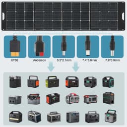 200W Foldable Solar Panel Solar Module Energy USB Charger Solar Charger