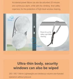 DIVEDEER HCR-09 Automatic Spray Home Ultra-thin Remote Control Window Cleaning Robot Low Noise Window Cleaning Machine