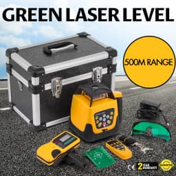 SucceBuy 360 Rotary Laser Level Self-Leveling 500m Vertical Horizontal Scanning Professional Powerful Measurement Construction Tool