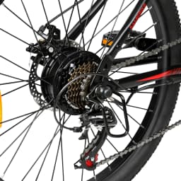 Samebike EBE2 Electric Bicycle 250W Adults 24 Inch Mountain Bike with 36V 13Ah Removable Battery