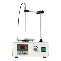 Laboratory Magnetic Mixer 5W Motor 250W Heater Digital Display Anti-Corrosion 304 Stainless Steel Tabletop Stirrer