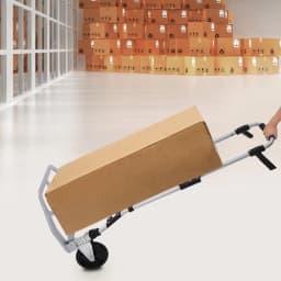 Folding Hand Truck with Elastic Binding Rope Versatile Luggage Cart Adjustable Handles for Moving Items Daily Shopping