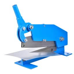 12" Benchtop Sheet Metal Shear, High Precision Manual Hand Plate Shear, Bench Shear Metal Cutting Tool for Shear Steel Plate
