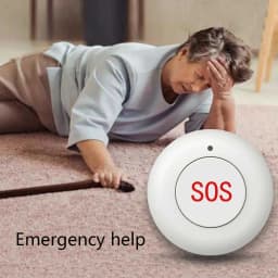 PGST SOS Emergency Button Panic Button Home Security-Protection Alarm System For Older Connecting to An Alarm System