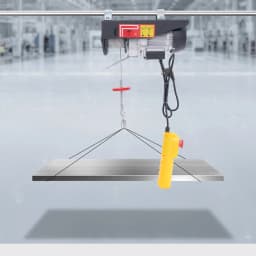 Electric Lift With Cable Remote Control For Garage Warehouse Two Lifting Modes Electric Hoist