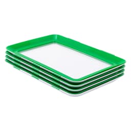 4Pcs Food Preservation Tray Refrigerator Organizer Kitchen Tool Seafood Beef Ham Fresh Keeping Fresh Spacer Reusable Container