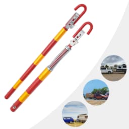 5T Iron Trailer Bar Strong Towing Capacity Towing Bar Towing Pole for Car Van Truck Towpole for Repair Shop, Household