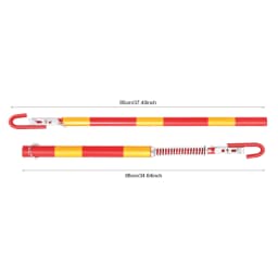 5T Iron Trailer Bar Strong Towing Capacity Towing Bar Towing Pole for Car Van Truck Towpole for Repair Shop, Household