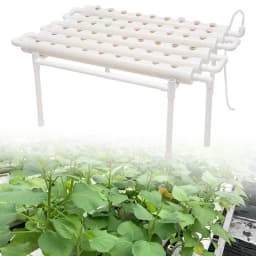 Hydroponic Grow Kit 36/54 Plant Sites, Hydroponics Growing System, Soilless Nft System Pvc-u Vertical Vegetable Planter