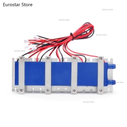 Thermoelectric Peltier Refrigeration Cooler 12VDC 30A/15A Semiconductor Cooling System DIY for Air Conditioning Fan