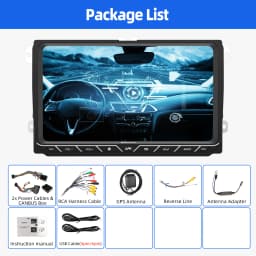 ESSGOO For VW GOLF 5 6 Touran EOS Tiguan Polo Android 14 9" Carplay Android auto Car Stereo Radio GPS NAV WIFI BT AI Control SWC