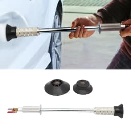 Car Dent Removal Tool Compressed Air Tool Set Car Dent Puller Kit Tool Car Dent Repair Suction Cup Dent Hammer with 3Suction Cup