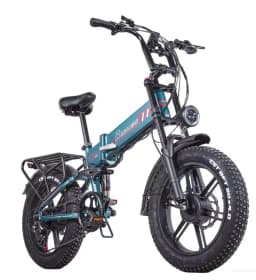 RANDRIDE YX20M-2 Folding Electric Bike 2000W 20Ah Two-Engine Electric Bike with Hydraulic Brakes and Double Fork
