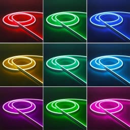 Neon RGB Led Rope Lights Led Strip Lights Outdoor Waterproof with Music Sync, Led Lights for Bedroom with Remote and App