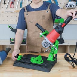 Allsome Angle Mill Support Grinder Holder Cutter Stand Bracket Holder Cutting Machine for 180mm/230mm Angle Grinder