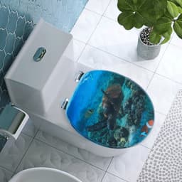 Wc Sitz Abdeckung Wc Deckel mit Soft-Close WC SITZ TOILETTENDECKEL KLODECKEL DECKEL BRILLE KLOBRILLE MIT ABSENKAUTOMATIK