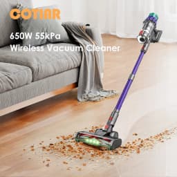 COTIAR V22 650W 55kPa Wireless Vacuum Cleaner for Home Appliance Vertical Handheld Vacuum Cleaner Smart Home Removable Battery