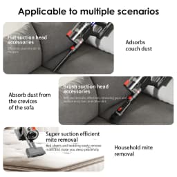 COTIAR V22 650W 55kPa Wireless Vacuum Cleaner for Home Appliance Vertical Handheld Vacuum Cleaner Smart Home Removable Battery