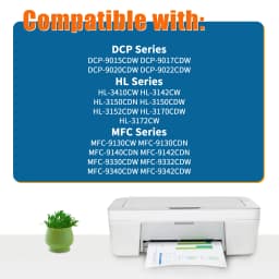 Jhaan 1 X Drum DR241 DR221 Compatible with Brother DR-241CL B/C/M/Y for Brother DCP-9015CDW DCP-9020CDW DCP-9022CDW MFC-9130CW