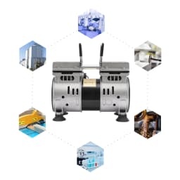 550w Industrie Labor Vakuum Pumpe 220v 50hz Suitable For Gas Tightness Experiments, Surgical Vacuum Suction