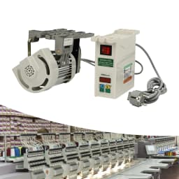 600W Industrial Sewing Machine 220V Brushless Servo Motor, Split Motor and Controller for Light to Heavy-Duty Work 500-4500RPM
