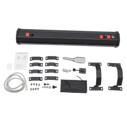 Portable Water Tank 18L 4.76Gal, Roof Rack Mount Road Shower with 1.6 Bar, Outdoor Camping Water Supply System for SUV RV Truck