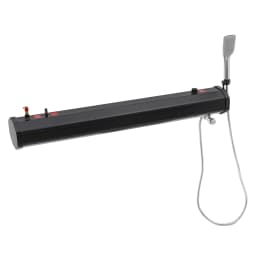 Portable Water Tank 18L 4.76Gal, Roof Rack Mount Road Shower with 1.6 Bar, Outdoor Camping Water Supply System for SUV RV Truck