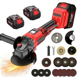 125mmBrushless Electric Cordless Angle Grinder Cutting Polishing Machine Speed Digital Display Power Tool For Makita 21V Battery