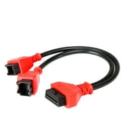10pcs/Lot SGW 12+8 FCA For Chrysler/Dodge/Fiat/Jeep OBD Extension Cable to 12P+8P For X431/Maxisys FCA SGW Bypass 12 8 Daily
