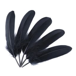 20-1000pcs Natural Big Goose Feather Craft Jewelry Carnival Party 15-20CM Colorful Goose Feather for Home Handicraft Decor Plume