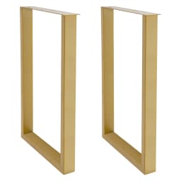 Metal Furniture Legs Wear Resistance Industrial Metal Table Legs Simple Installation for Bedrooms/Hotels/Dining Rooms