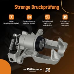 Rear Left Brake Caliper for Vauxhall Cascada 2013- Opel Mokka 2012- 542110 38mm