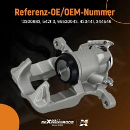 Rear Left Brake Caliper for Vauxhall Cascada 2013- Opel Mokka 2012- 542110 38mm