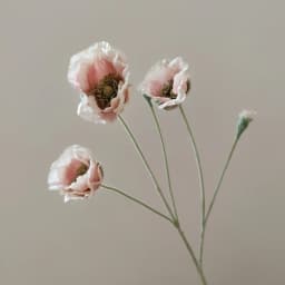Wedding Party Decoration Poppy Artificial Flowers 65cm Long Stem Fake Flowers For Home Decors DIY Day of Dead Flower Arrangement