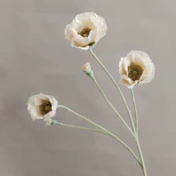 Wedding Party Decoration Poppy Artificial Flowers 65cm Long Stem Fake Flowers For Home Decors DIY Day of Dead Flower Arrangement