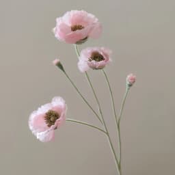 Wedding Party Decoration Poppy Artificial Flowers 65cm Long Stem Fake Flowers For Home Decors DIY Day of Dead Flower Arrangement