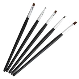 5Pcs Dental Resin Brush Pens Dental Shaping Silicone Adhesive Composite Porcelain Teeth Dentist Tools Dentistry Lab Tool